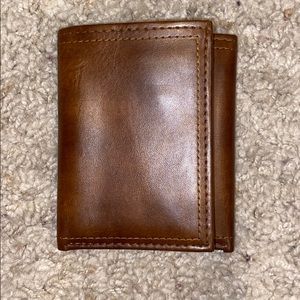 Leather 3 Fold Wallet